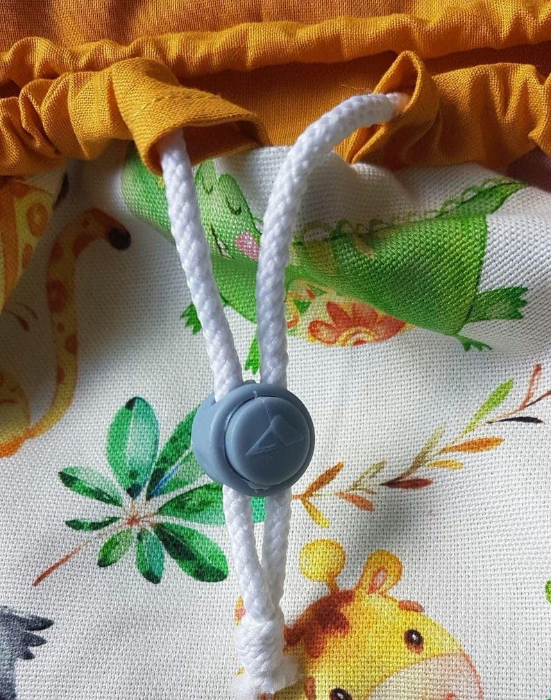 子供用リュックサックの型紙 画像 4