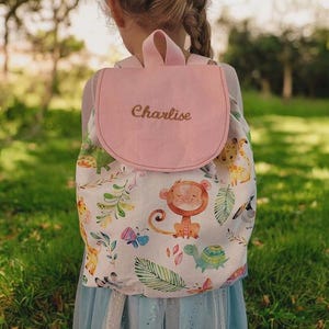 子供用リュックサックの型紙 画像 2