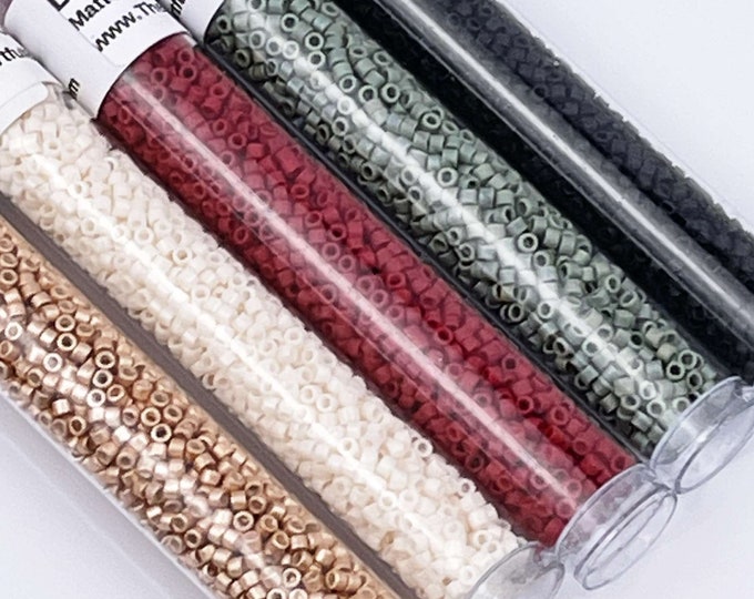 Miyuki Delica Bead Color Palette Size 11 Seed Set Beading Starter Kit