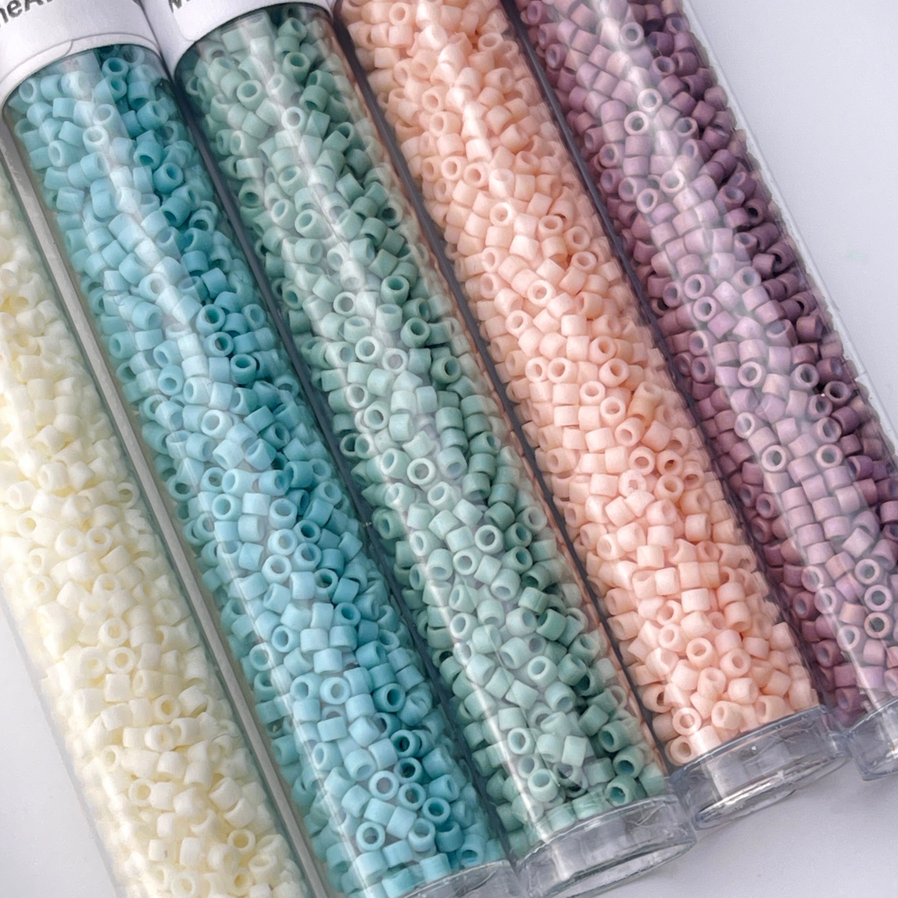 Miyuki Delica Bead Color Palette | 11/0 Seed Bead Set | Beading Starter Kit | Beadweaving & Beadwork Supply | Mystic Twilight