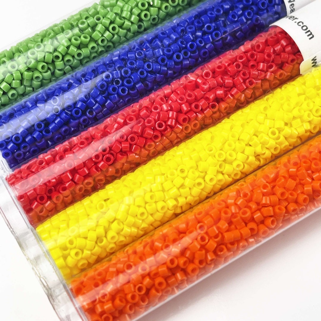 Primary School Miyuki Delica Bead Color Palette 11/0 Seed Bead Set