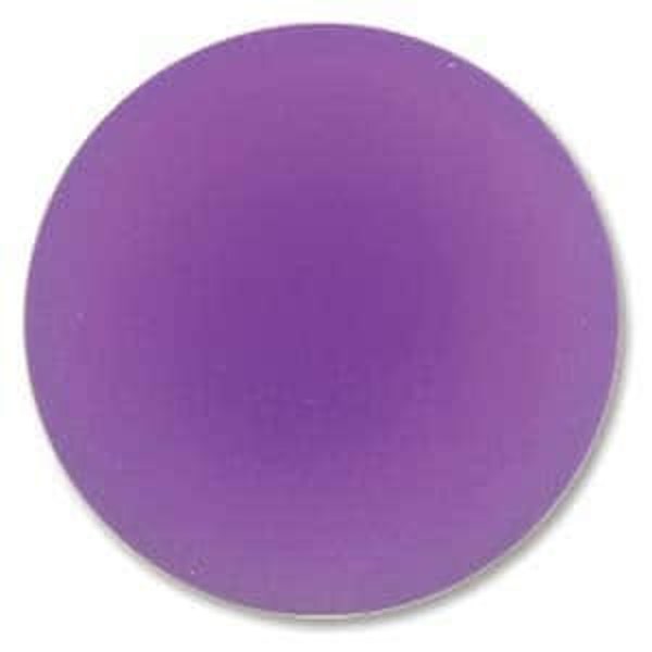 LunaSoft Cabochon 24mm Round Grape Purple