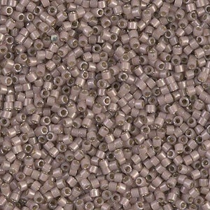 DB1460 Silverlined Cinnamon Opal Miyuki Delica Bead | Size 11/0 | Japanese Seed Beads | Beadweaving & Beadwork Supply