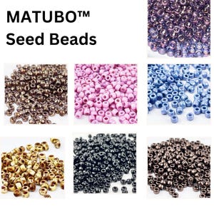MATUBO 8/0 & 7/0 Rocailles | Mehrere Farben