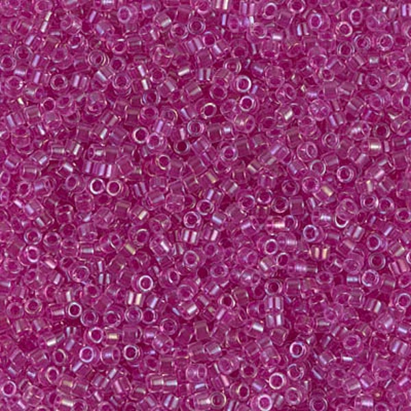 DB0074 Fuchsia Miyuki Delica Bead | Size 11/0 | Japanese Seed Beads | Beadweaving & Beadwork Supply