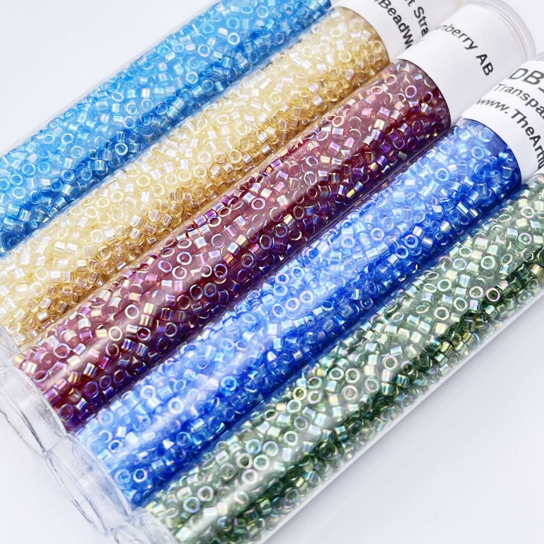 Glistening Meadow Miyuki Delica Bead Color Palette Size 11 Seed Set