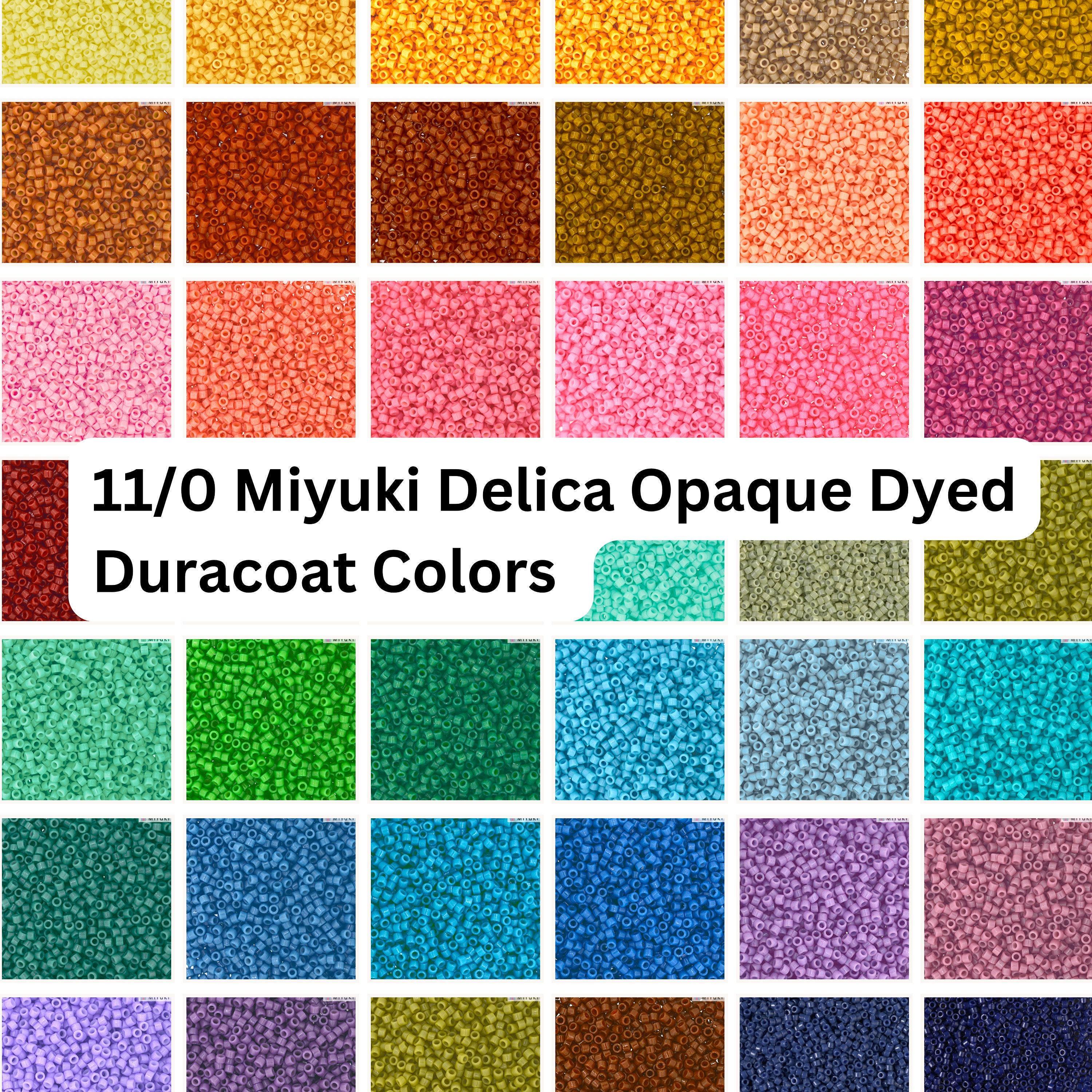 Miyuki様//ご確認用ページ☆ Miyuki Delica Opaque Dyed Duracoat Colors | Size 11/0 | Japanese