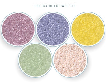 Miyuki Delica Seed Bead 11/0 Opaque Luster Dove Grey 2-inch Tube DB153 - Aura Cr