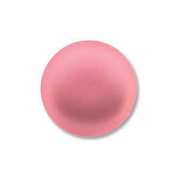 LunaSoft Cabochon 14mm Round Watermelon Pink