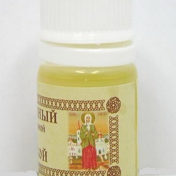 Oil consecrated on the relics | Xenia of Petersburg oil | Holy oil | Bottle of oil 10 ml | Orthodox holy oil | Christian shrine | Church oil