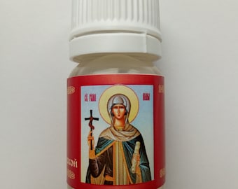 Oil consecrated on the relics | Great Nina Georgian oil | Holy oil | Bottle oil 10 ml | Orthodox holy oil | Christian shrine | Church oil