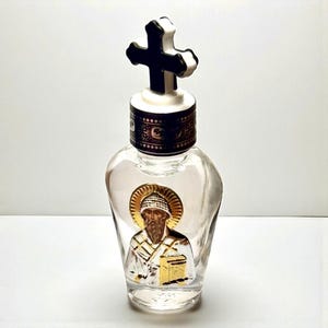 Holy water from church of St. Spyridon of Trimyphus | Holy Dormition | Holy water from Greece | Holy water from Kerkyra Corfu Island |