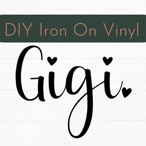Bereit für Presse Gigi Aufbügeln Aufkleber, Gigi Aufbügeln Aufkleber, Gigi DIY Vinyl Aufkleber, Kleidung Aufbügeln Aufkleber, DIY Aufbügeln