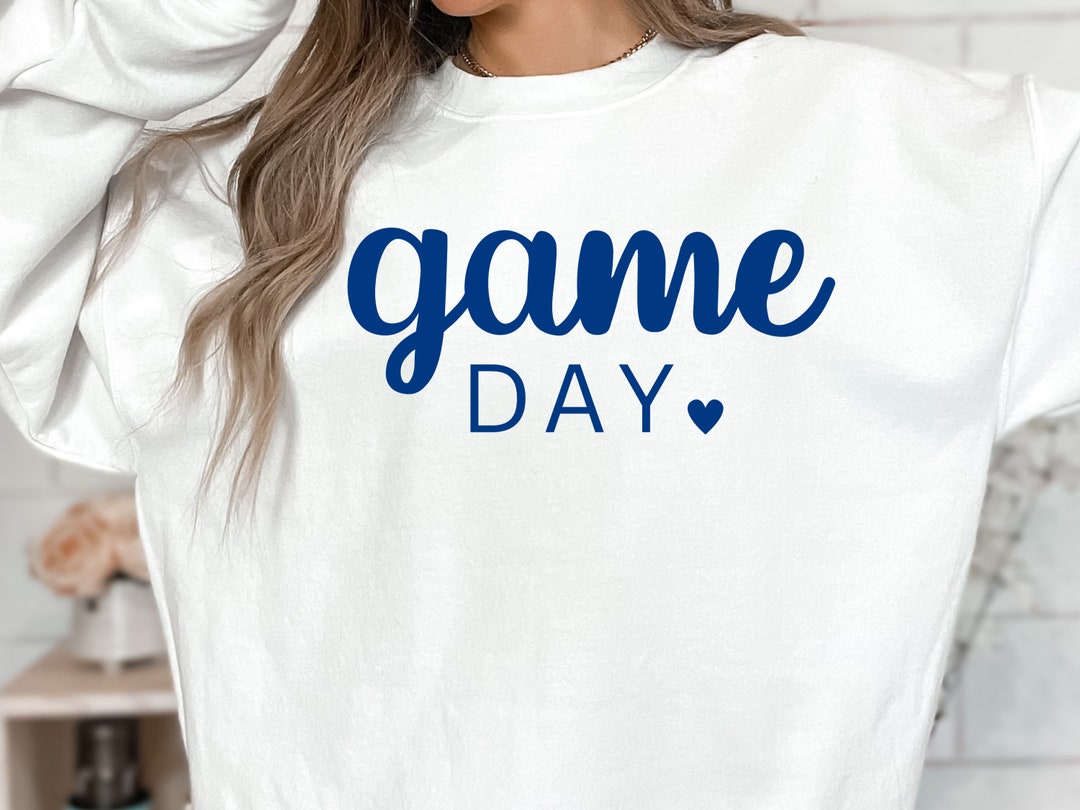 Game Day Ready to Press Iron on Decal Game Day Iron on Decal Etsy