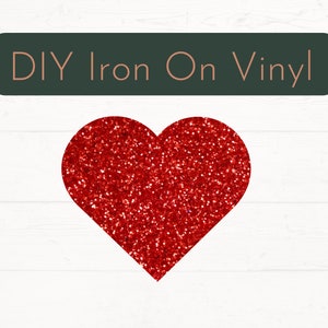 Herz bereit, Eisen auf Aufkleber, Herz Eisen auf Aufkleber, Herz DIY Vinyl, Bekleidung Eisen auf Aufkleber, Valentine Aufkleber, Valentine DIY zu drücken