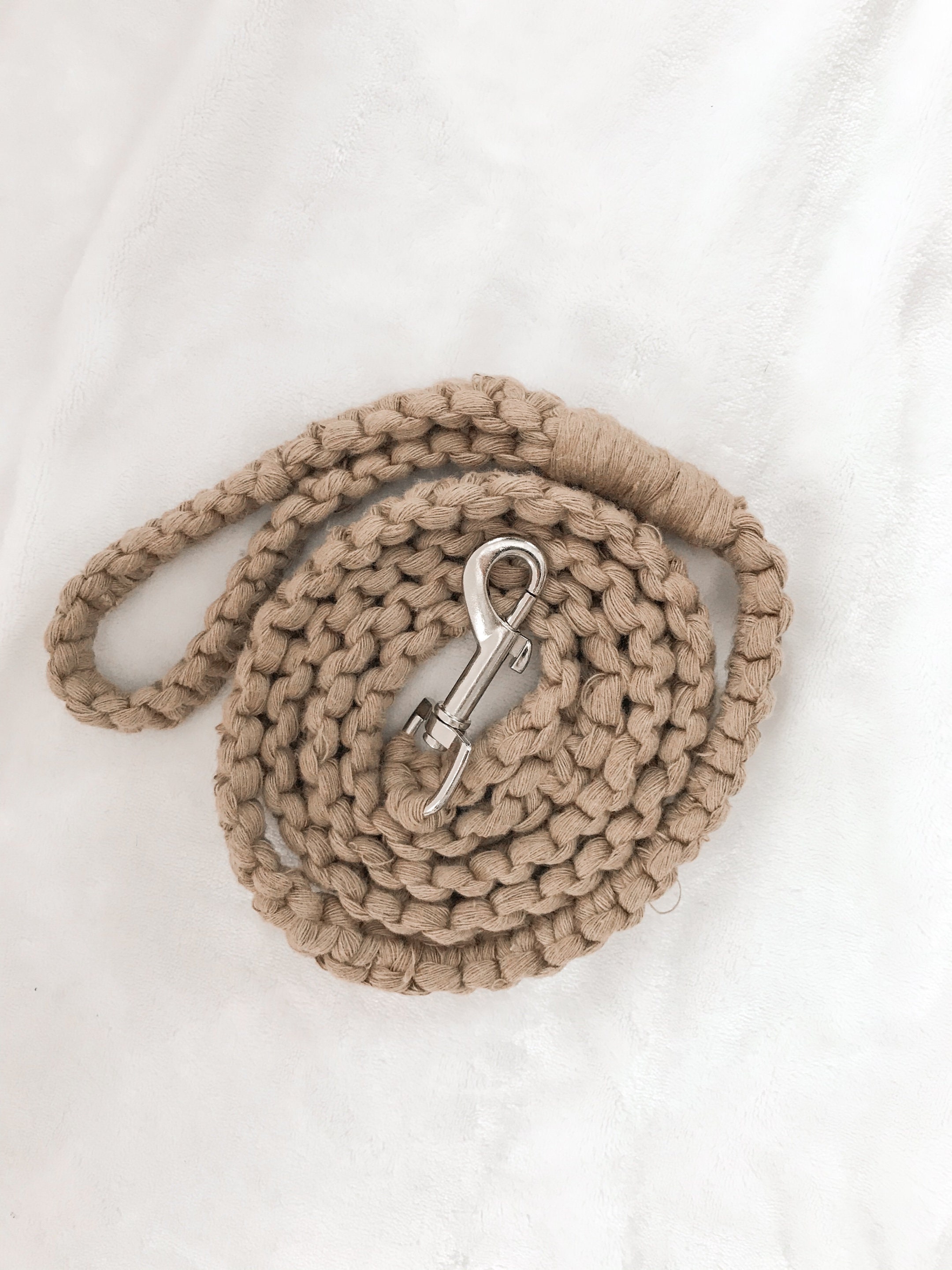 Macrame dog leash Etsy