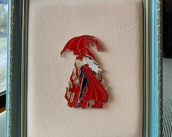 Throne Of Glass - Manon Blackbeak 4.5" Hard Enamel Bookish Pin
