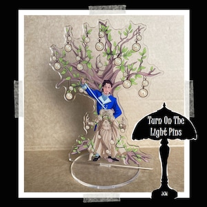 Before The Broken Star - Ama as solid wood and Killian - Acrylic Standee