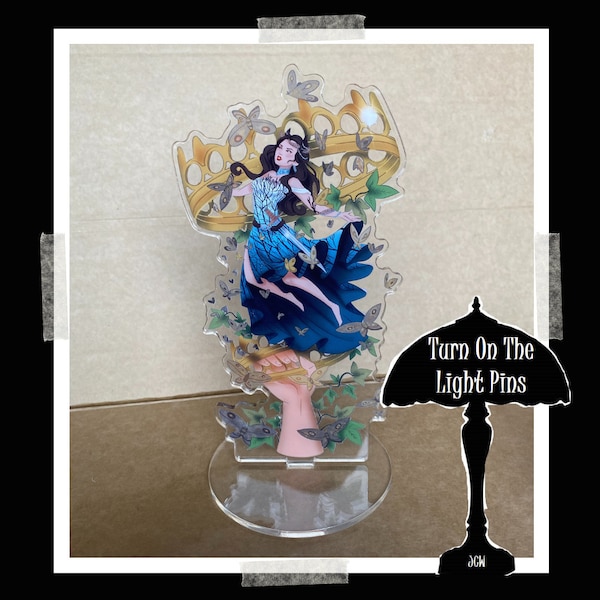 Hand on the crown - Jude Duarte - Tree Dress Acrylic Standee Cruel Prince