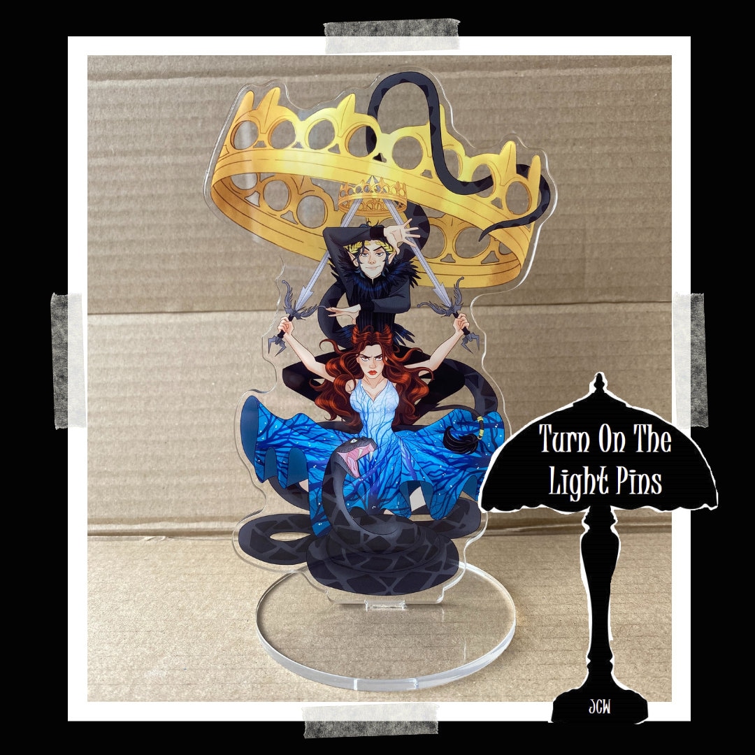 Jude and Cardan - the Cruel Prince Acrylic Standee - Dance Beneath the  Crown (tree Dress) - Etsy
