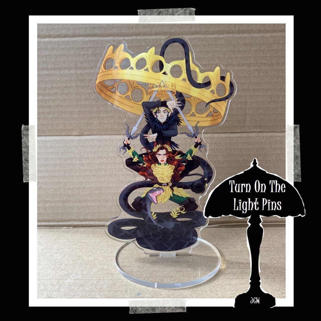 Figura acrílica de Jude y Cardan - El Príncipe Cruel - Baila bajo la Corona  (Armadura) - Etsy México