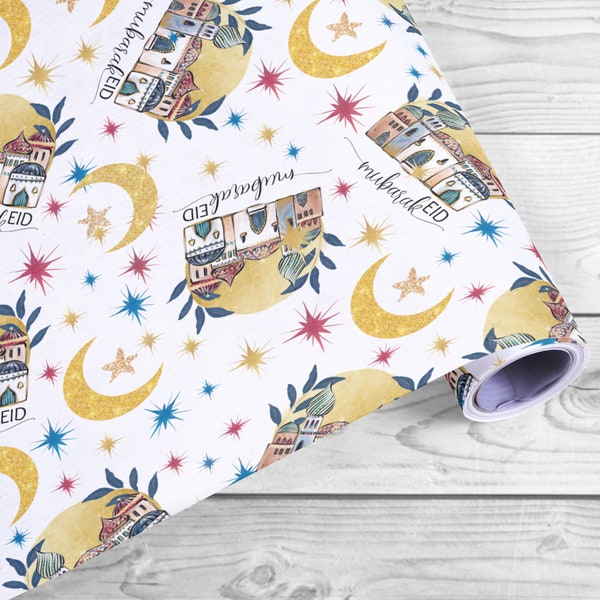 Eid Wrapping Paper Etsy UK