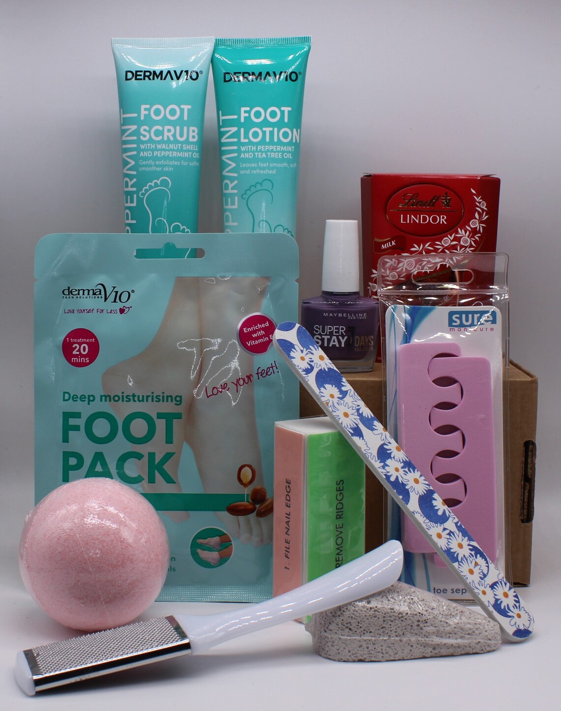 Foot Spa Pamper Hamper Gift for the Feet Foot Care for her Etsy