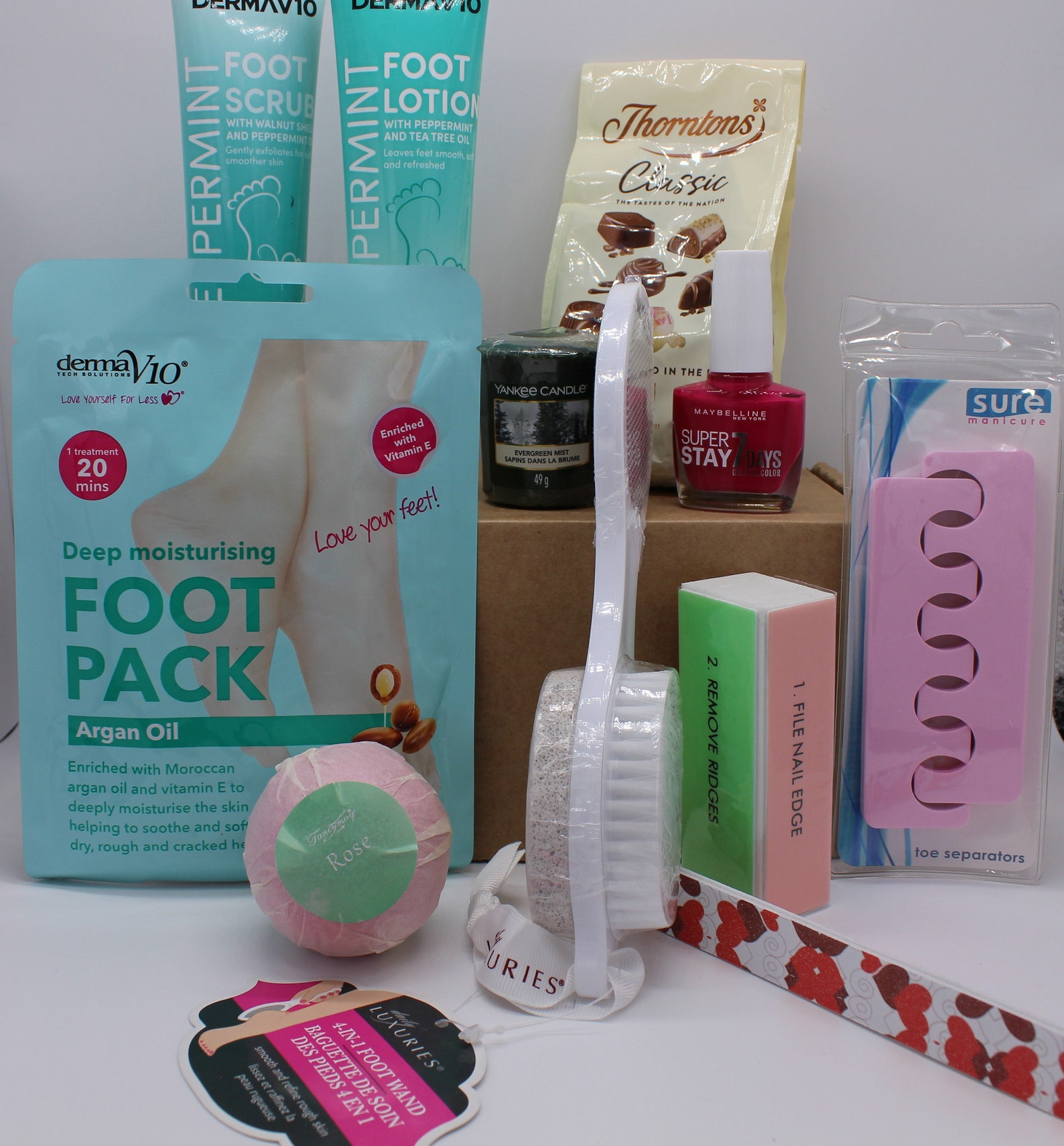 Foot Spa Pamper Hamper Gift for the Feet Foot Care for her Etsy