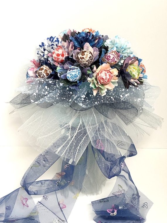 Galaxy candy flower, valentine's day, multi universe, happy birthday, anniversary, engagement, wedding bouquets
