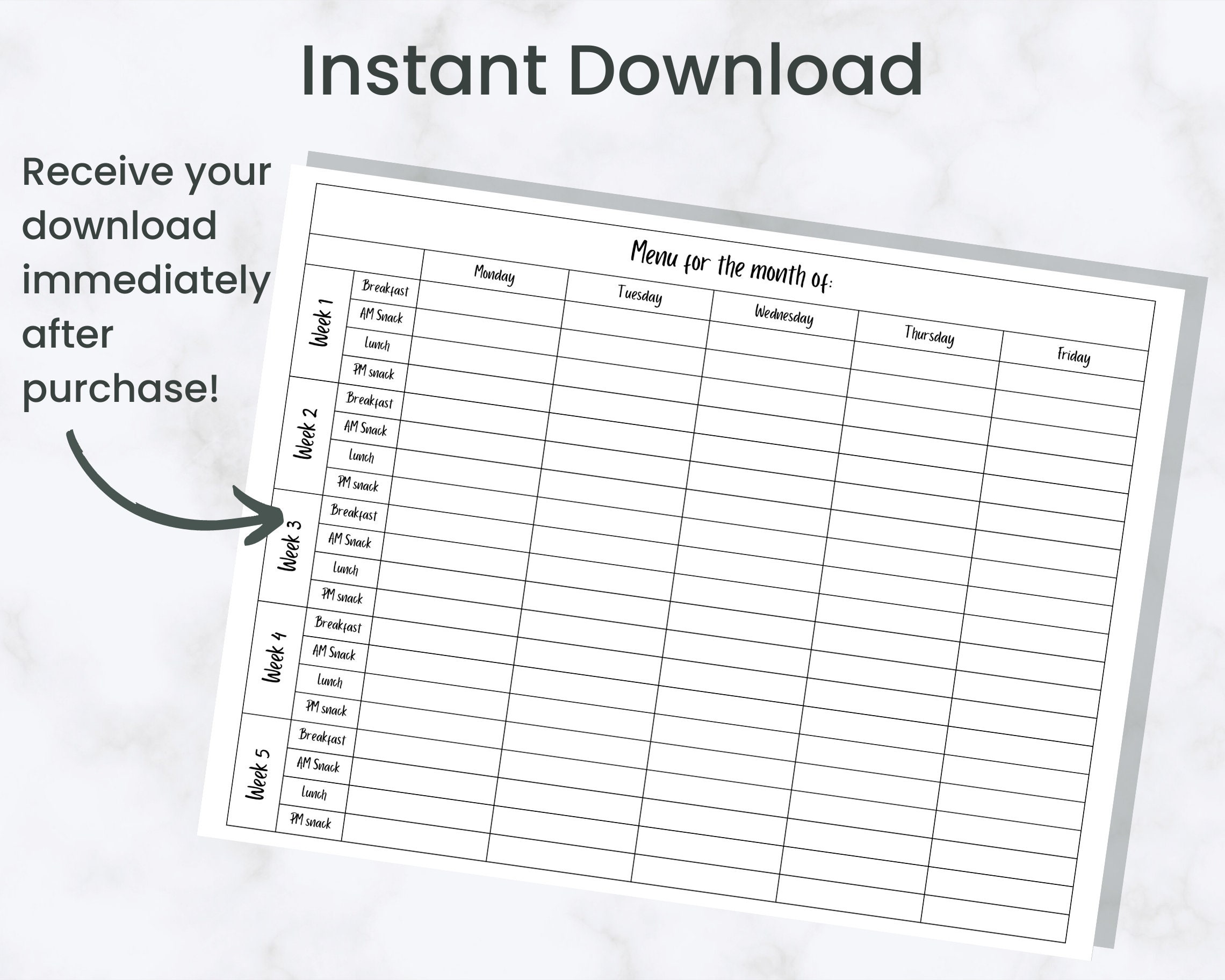 School Menu Template Editable Monthly Weekly School Menu Etsy school-menu-template-editable-monthly-weekly-school-menu-etsy