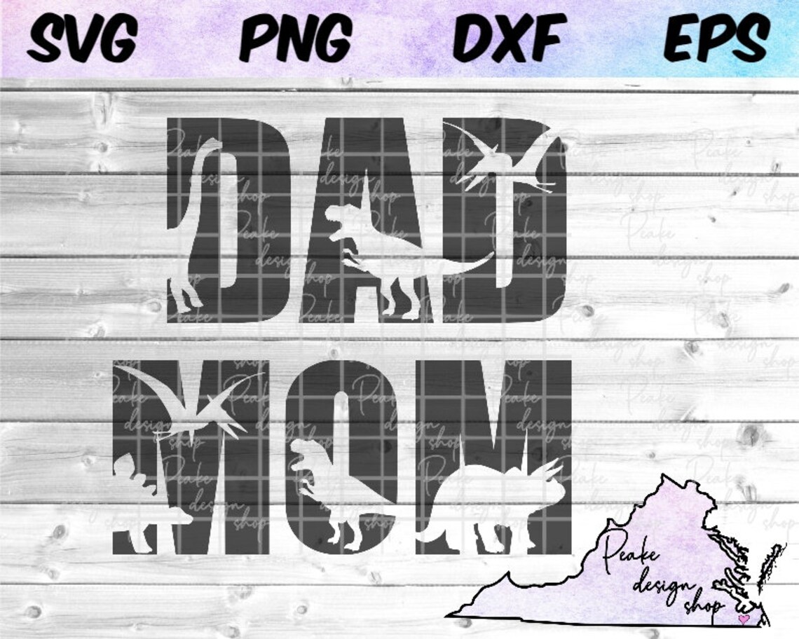 Download Mom Dad Dinosaur SVG Mama Dinosaur T-rex SVG t rex Boy T ...