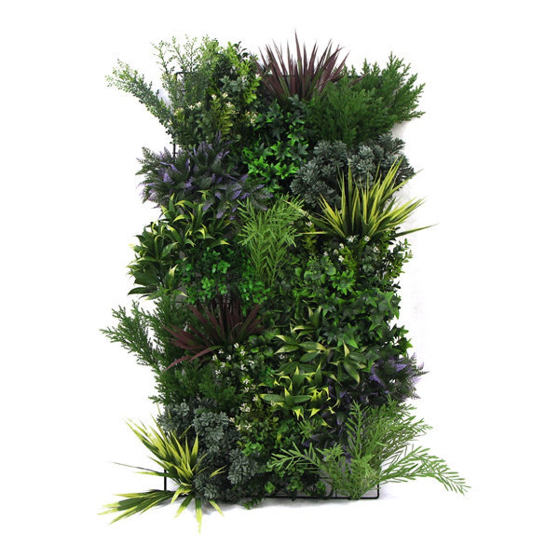 Luxury Artificial Green Plant Panel Majestic Etsy UK