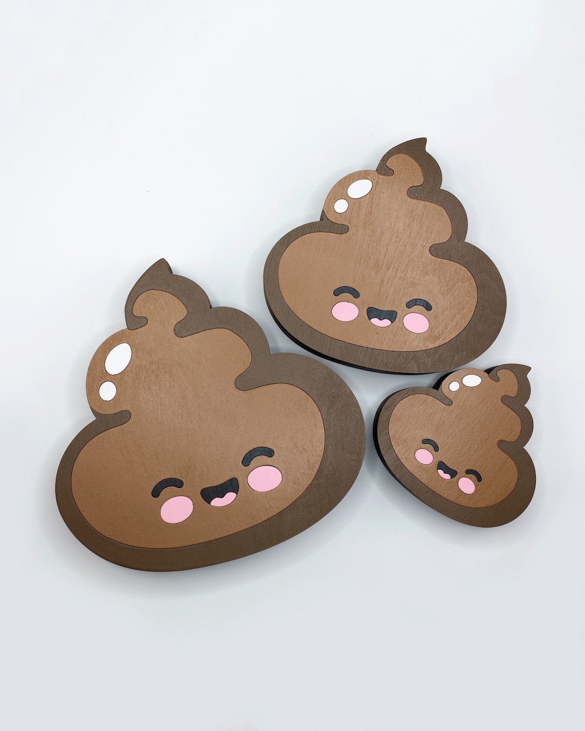 Enjoy the wood Poop Small gift boxes with lids Etsy