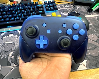 Nintendo switch pro controller glacier blue