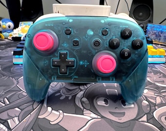 Nintendo switch pro controller glacier blue