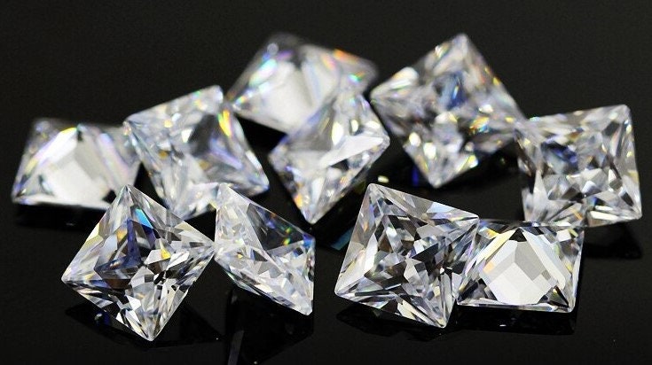 D-F / VS Princess diamanten van 1,5 mm (0,02 karaat) tot 2,90 mm (0,14 karaat) - Prachtige kwaliteit