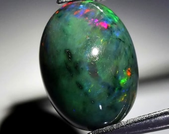 Ethiopian black opal 2.62 carat