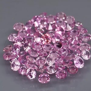 Lot of 5 Sapphires from Madagascar VS 0.19 carat of 2 mm