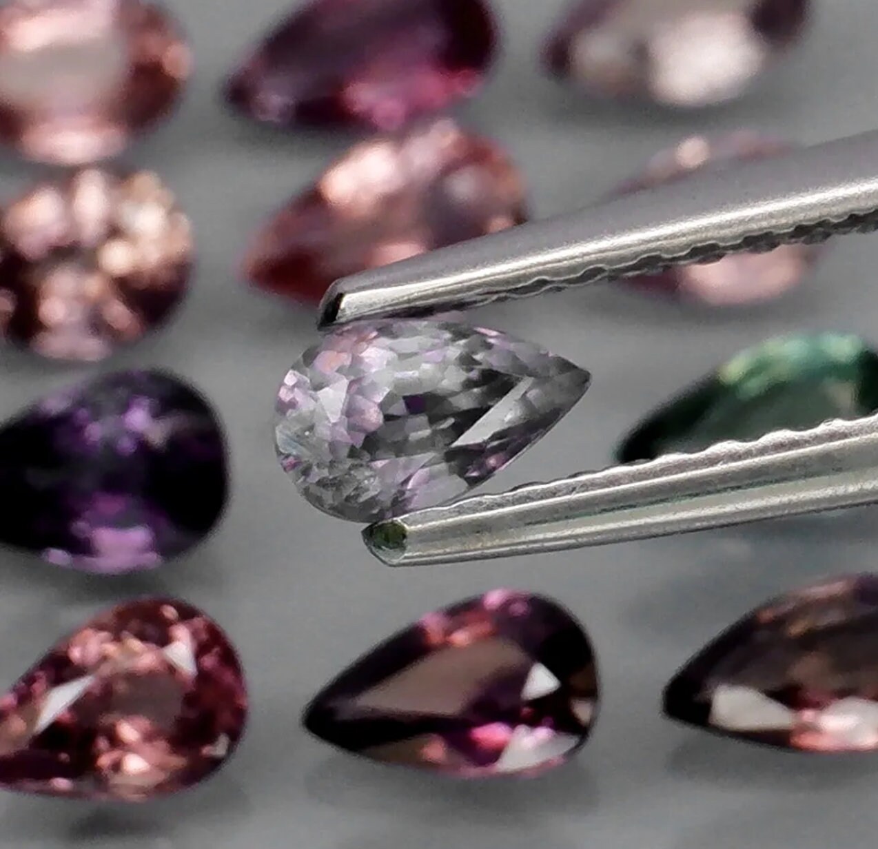 Saphir Pourpre De Tanzanie Naturel - 4,2 X 4 Mm, Non Chauffé, 0,31 Ct