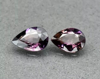 Set of 2 Sapphires from Madagascar VS 0.65 carat