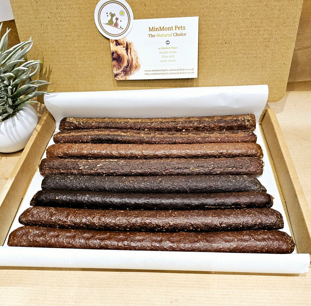 Gourmet Dog Sausage Box: Grain-free Puppy Treats Gift - Etsy UK