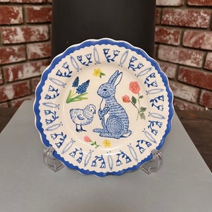 Easter Dessert Plates. Has Beautiful Colors and Designs. A Fun Addition to Your Easter. A Nice Decor. Sold Separately.