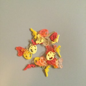 Vintage Western Theme Cracker Jack Charm Bracelet. Cute and Adorable all in One.
