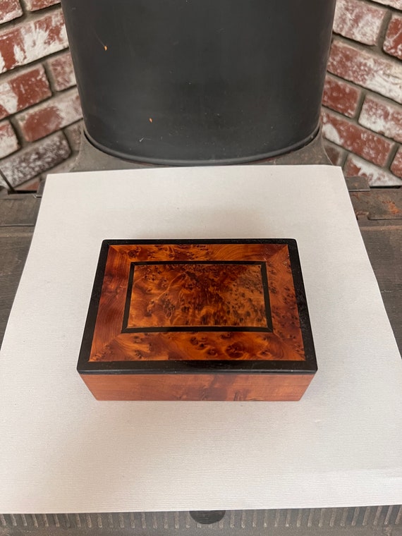 Wood Jewelry/Trinket Box. Has Beautiful Designs. … - image 3