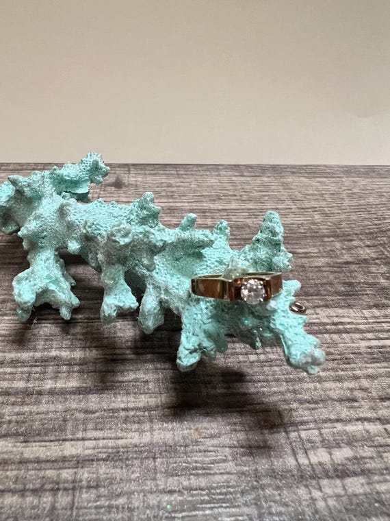 14K Solid Gold Solitaire Diamond Ring. Great addi… - image 7