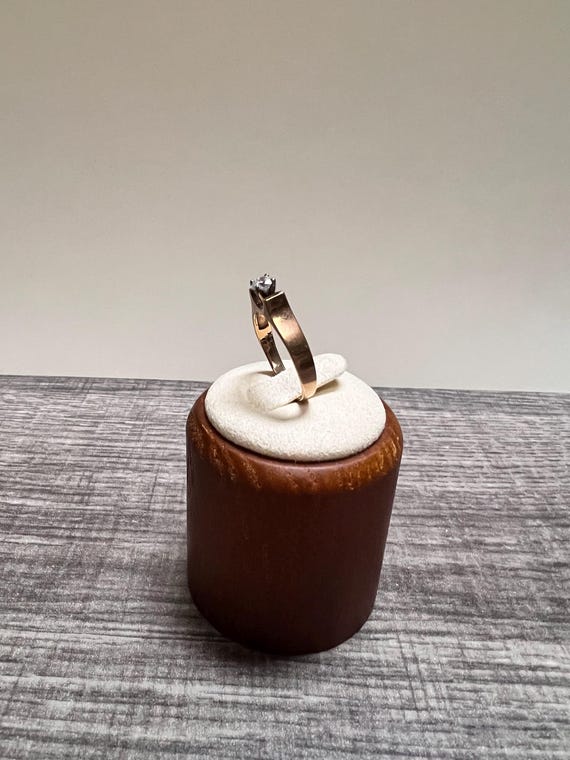 14K Solid Gold Solitaire Diamond Ring. Great addi… - image 13