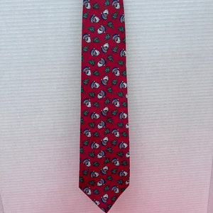 Santa Claus Necktie. A Fun Addition to Your Christmas/Holiday. A Nice Gift.