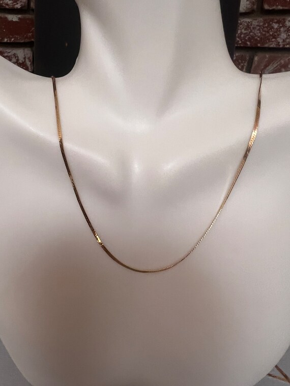 14K Solid Gold Chain. Beautiful and Elegant. Favo… - image 6