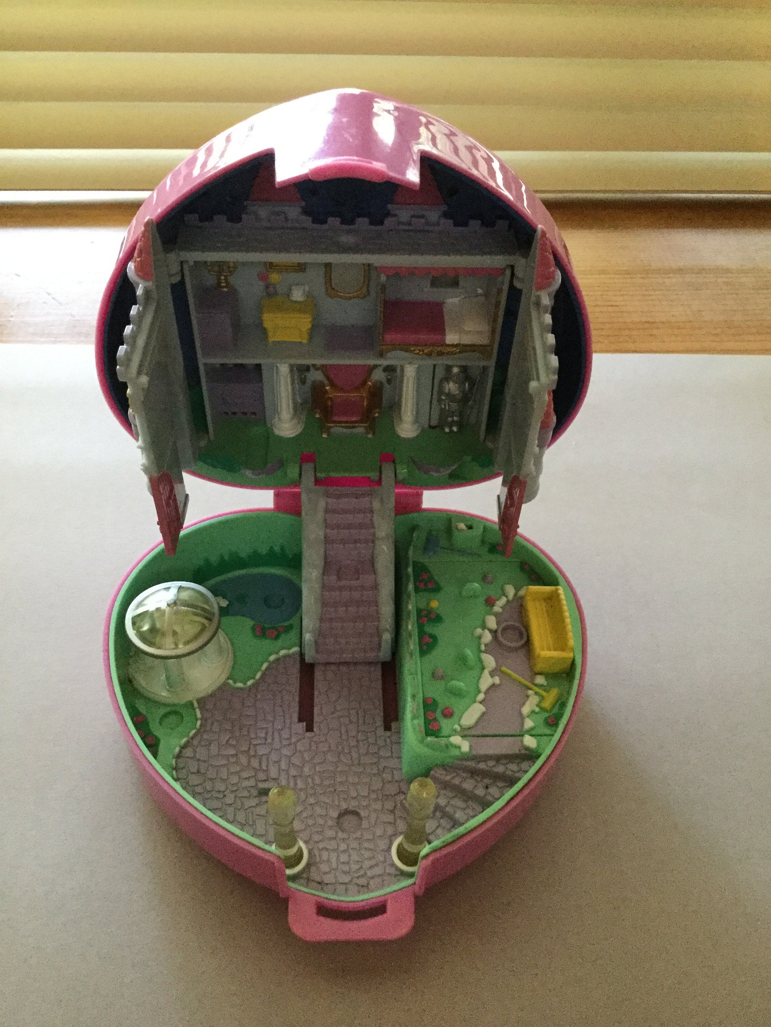 Vintage Pink Heart Polly Pocket Compact Playset Starlight Etsy