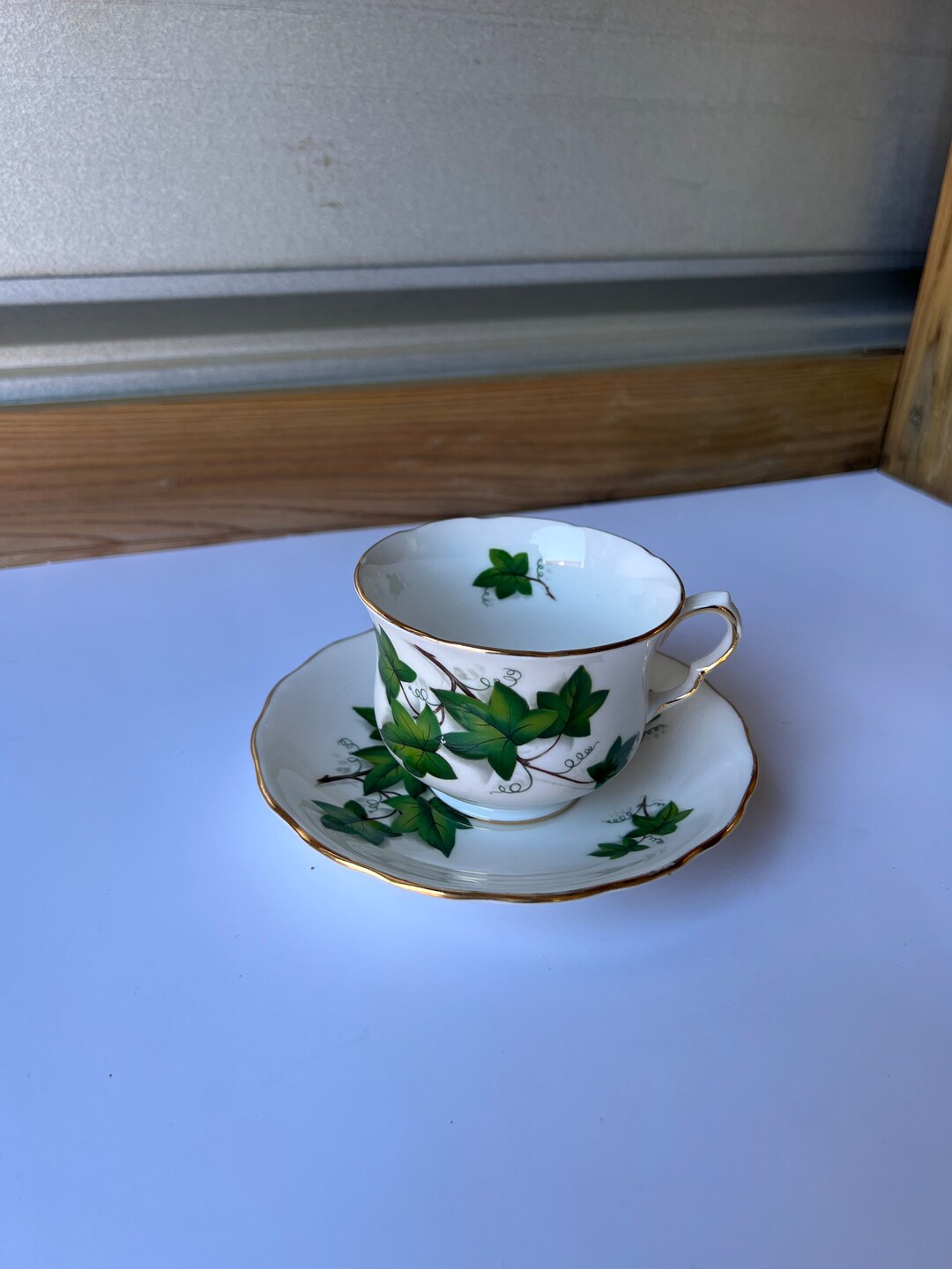 Vintage Royal Kent Tea Cup and Saucer. Staffordshire England. Etsy